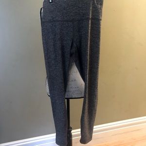 LuLu Lemon Heathered Black Legging.
